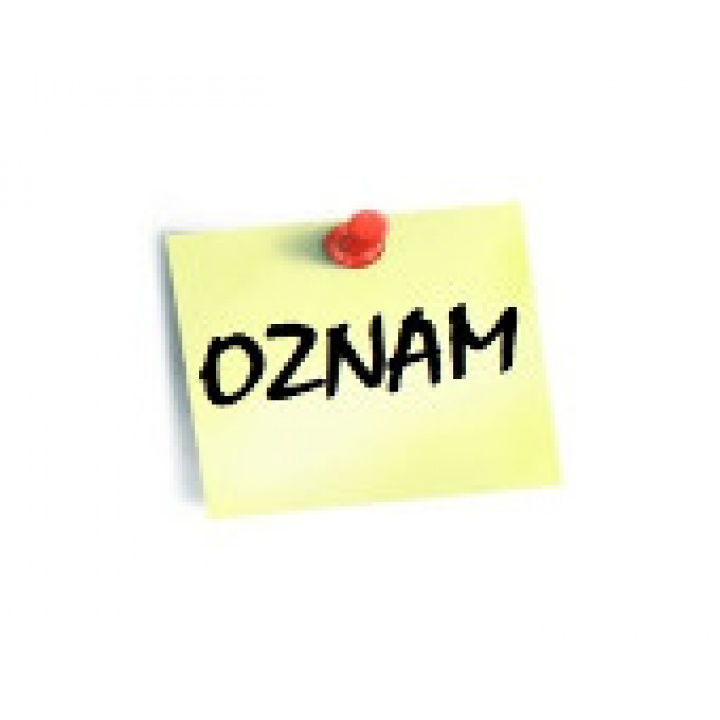 Oznam - Výpočet vytriedenia kom. odpadu obec Vajkovce