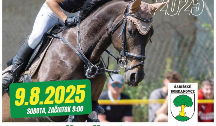 Aktuality / Oznam - pozvánka na jazdecké preteky Šarišské Bohdanovce - foto