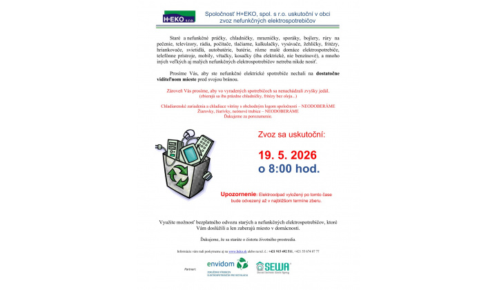 Zber elektroodpadu