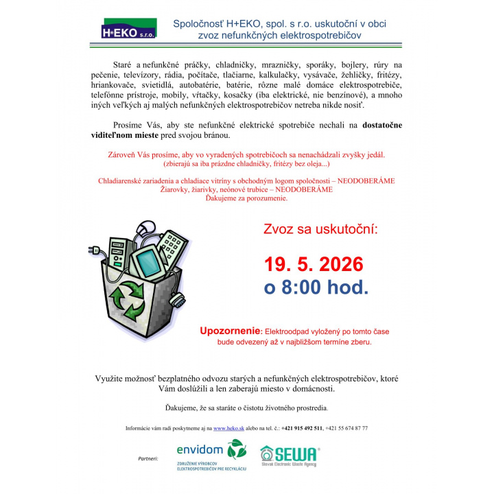 Zber elektroodpadu